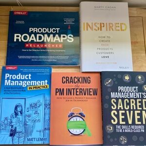 Bundle of product manager books